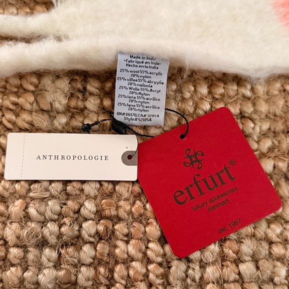 NWT Anthropologie, Wool-blend Scarf, Multi-color, GIFTABLE! - Picture 3 of 7